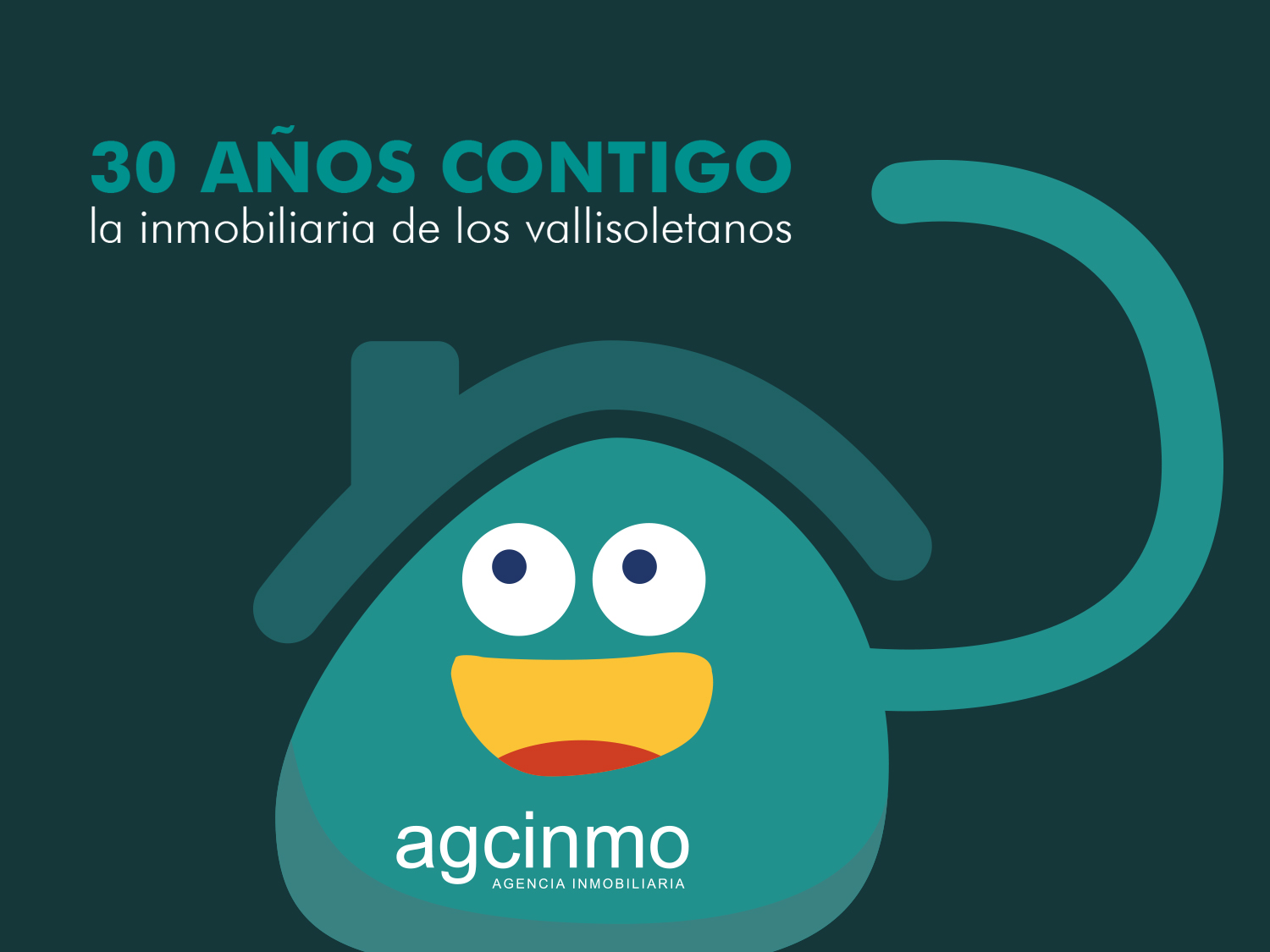 Mascota agencia inmobiliaria