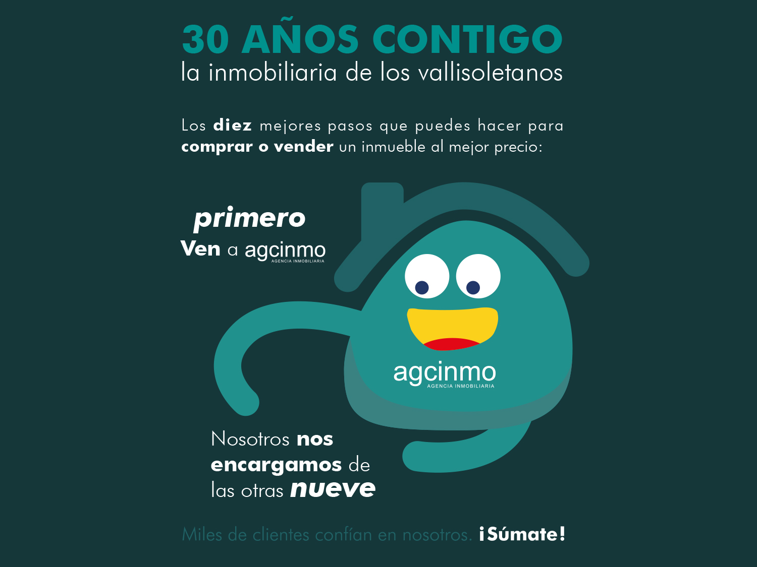 Mascota agencia inmobiliaria